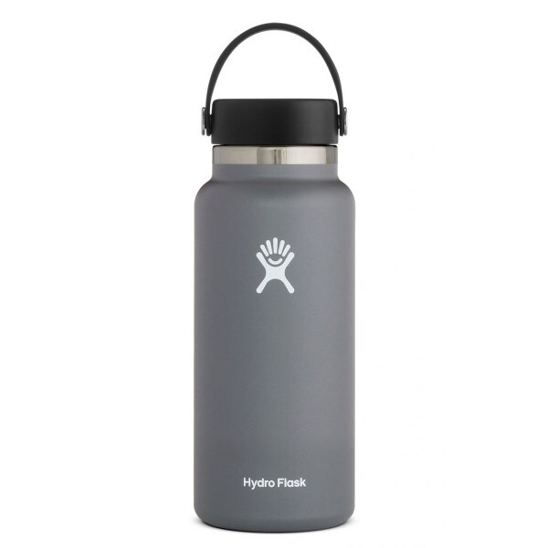 Hydro Flask 32oz stone wide mouth bottle